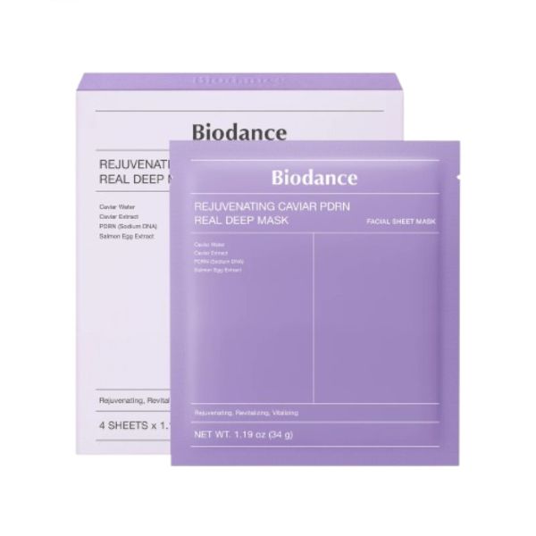 Rejuvenating Caviar PDRN Real Deep Mask (4 un)