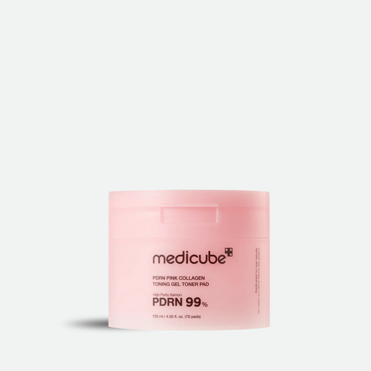 PDRN Pink Collagen Toning Gel Toner Pads (70 pads)