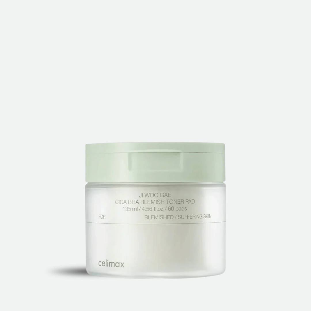 Ji Woo Gae Cica BHA Blemish Toner Pad (60 pads)