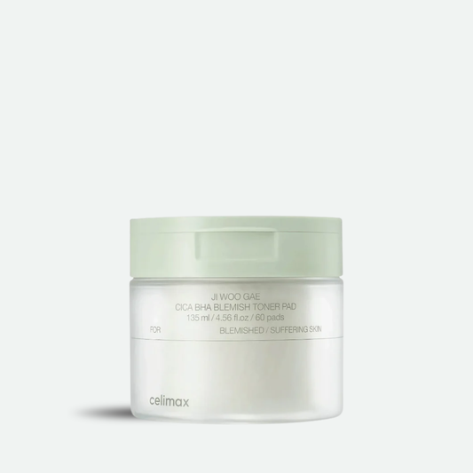 Ji Woo Gae Cica BHA Blemish Toner Pad (60 pads)