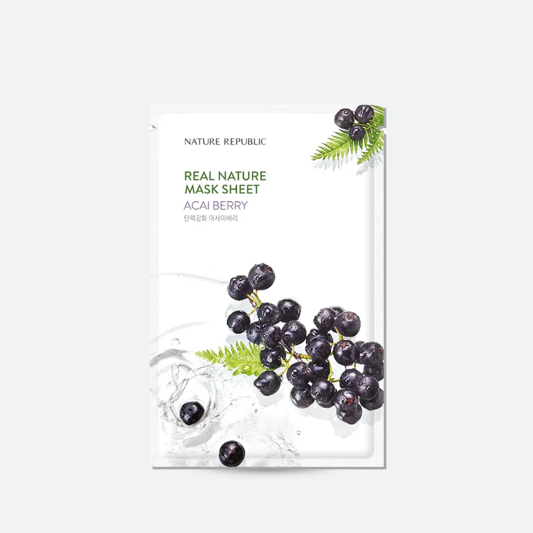 Real Nature Sheet Mask Acai Berry