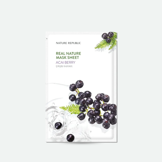 Real Nature Sheet Mask Acai Berry