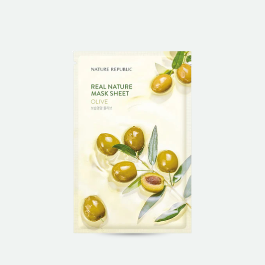 Real Nature Sheet Mask Olive