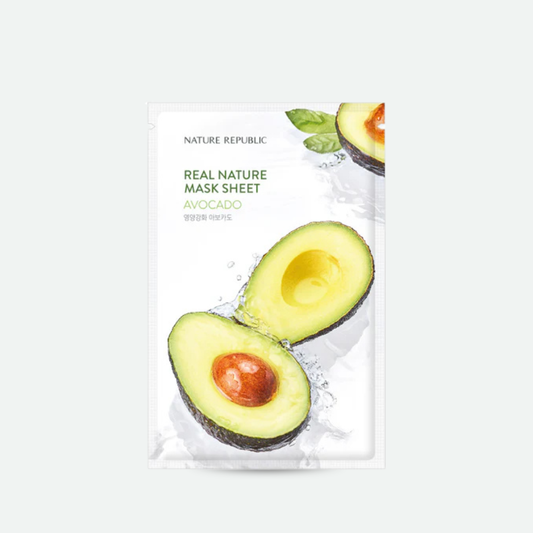 Real Nature Sheet Mask Avocado