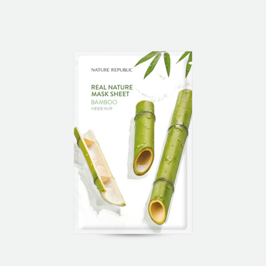 Real Nature Sheet Mask Bamboo