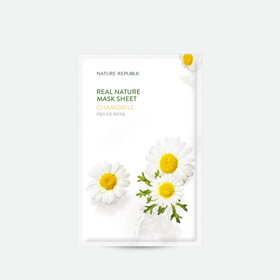 Real Nature Sheet Mask Chamomile