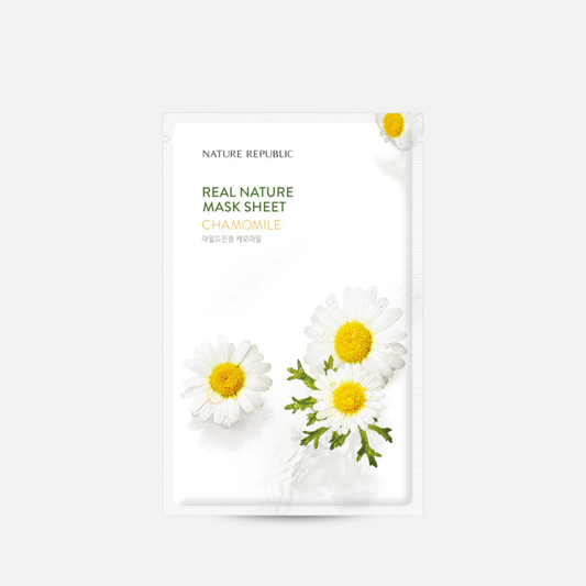 Real Nature Sheet Mask Chamomile