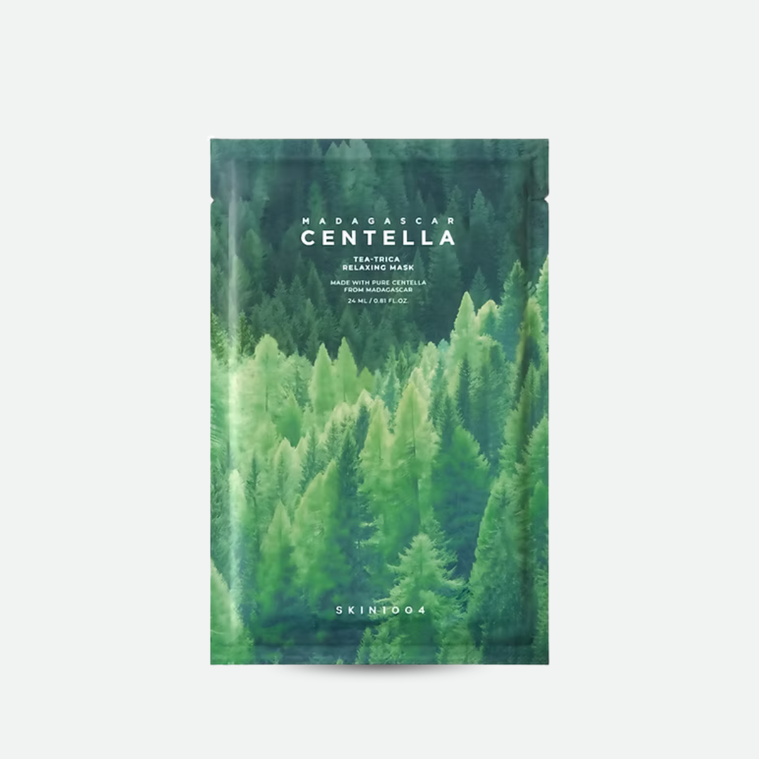 Madagascar Centella Tea-Trica Relaxing Mask (5un)