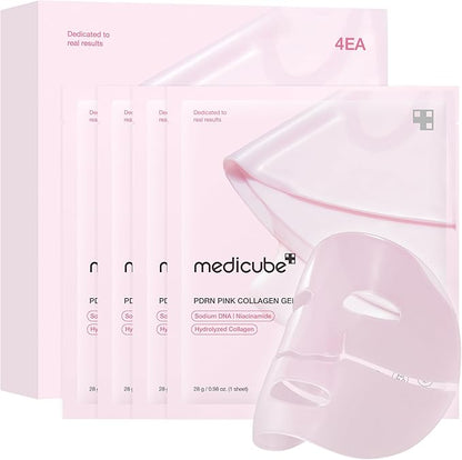 PDRN Pink Collagen Gel Mask (4un)
