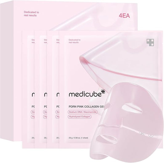PDRN Pink Collagen Gel Mask (4un)